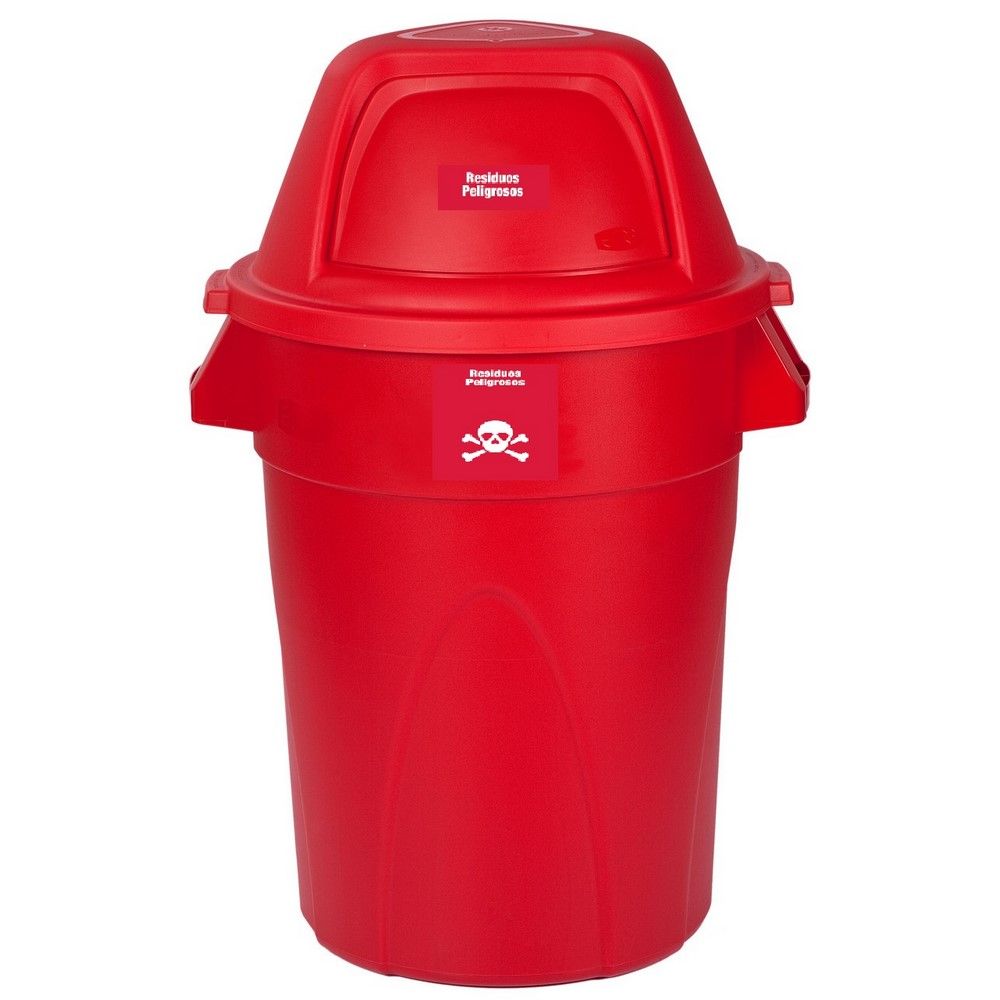 Contenedor Élite 121 Litros -Rojo