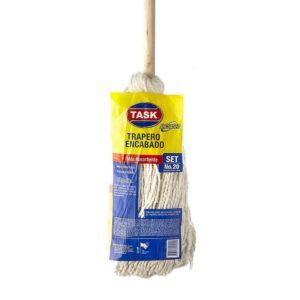 Trapero Encabado Mango De Madera