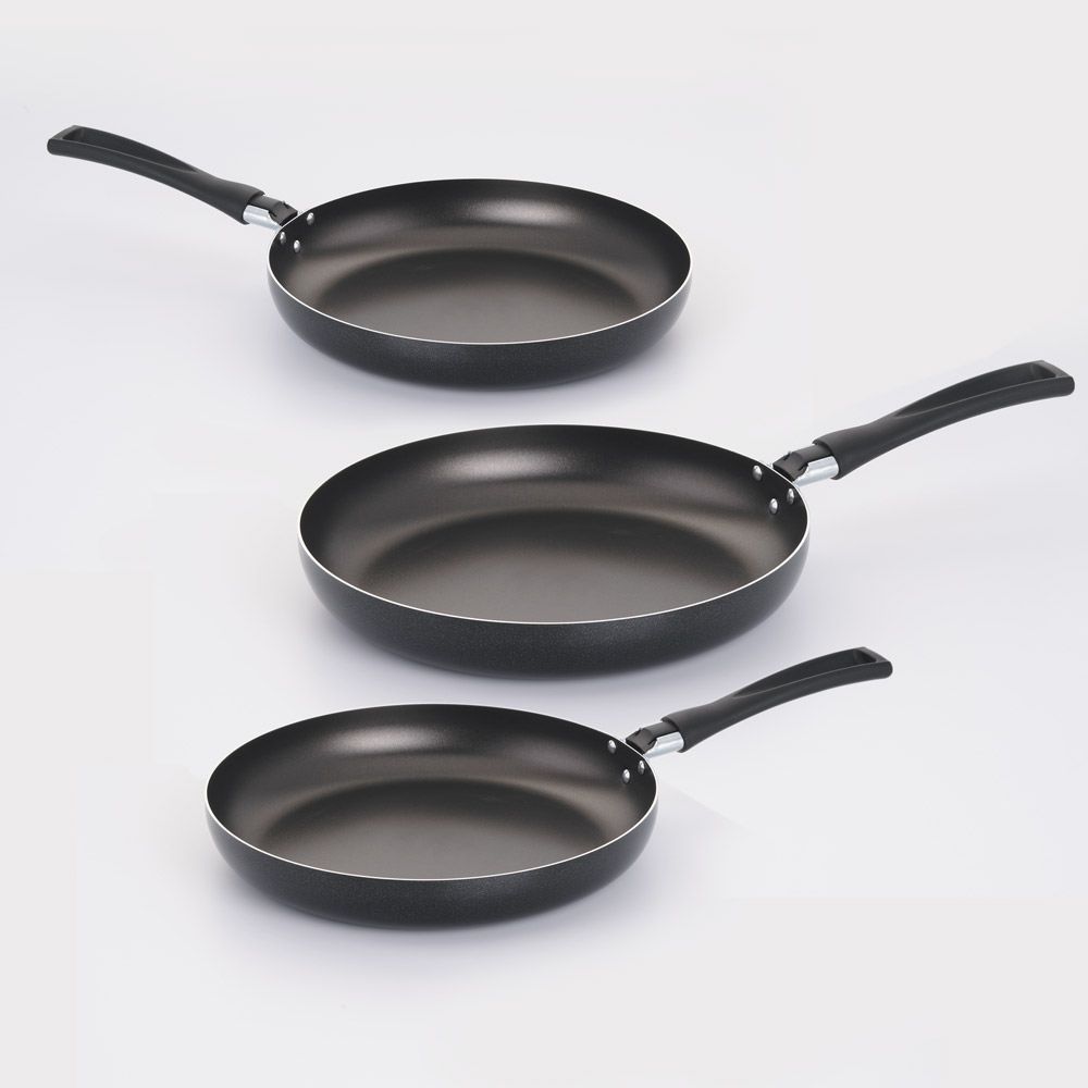 Juego De 3 Sartenes 18, 20 y 24 Cm