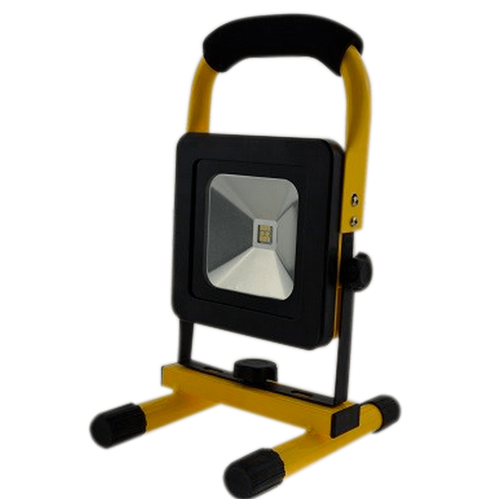 Lámpara Reflector Led 20 W Recargable -Amarillo