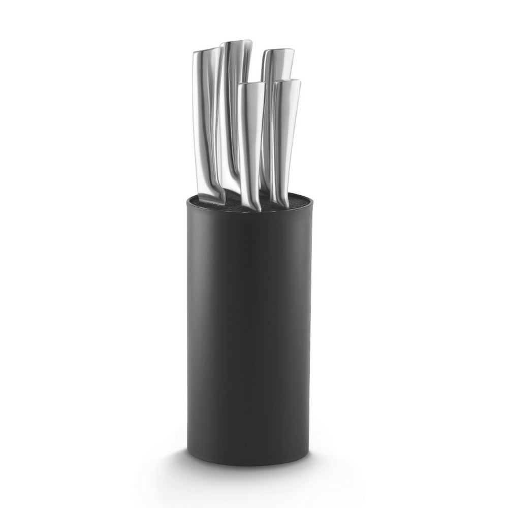 Juego De 5 Cuchillos Acero inox + Soporte Élite Universal 19500 - Imagen 2