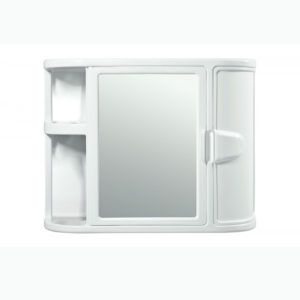 Gabinete Para Baño Con Espejo -Blanco
