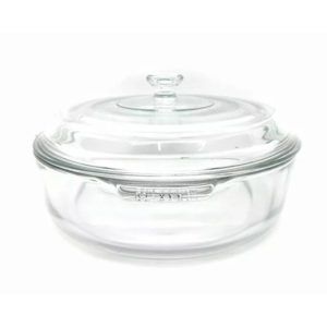 Refractaria Redonda 3L -Transparente