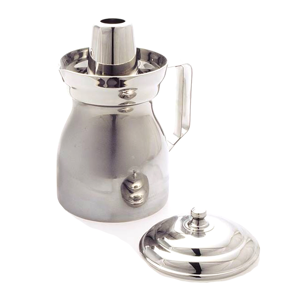 Chocolatera 12 Cm Acero Inox Con Tapa -Plateado - Imagen 3