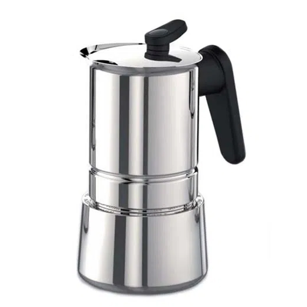 Cafetera Moka 4 Tazas -Acero Inox