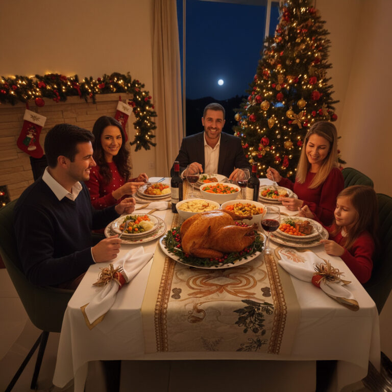 LA CENA DE NAVIDAD: TRADICION, SABOR Y UNION FAMILIAR 🎄✨